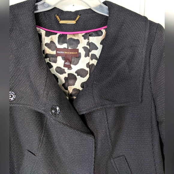 Dana Buchman Texture Classic Blazer Jacket - Picture 3 of 11